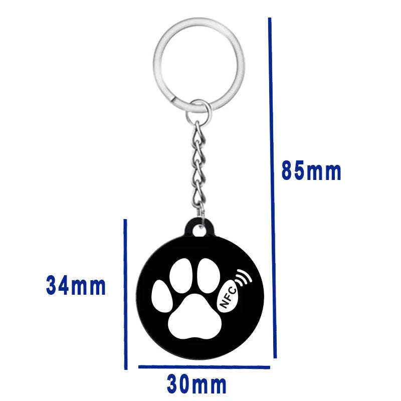 Médaille NFC Connectée pour Chien & Chat